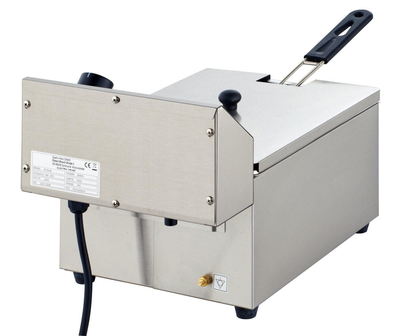 Elektrische friteuse ECO 6 liter