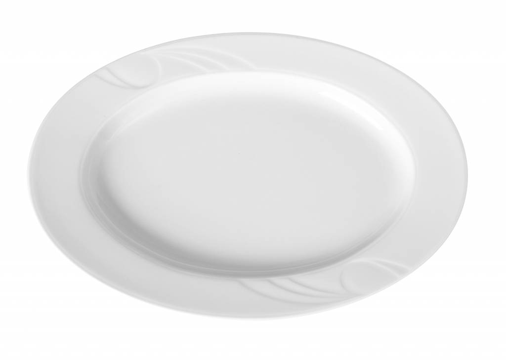 Schale Oval Karizma | Porzellan Weiß | Erhältlich in 2 Größen