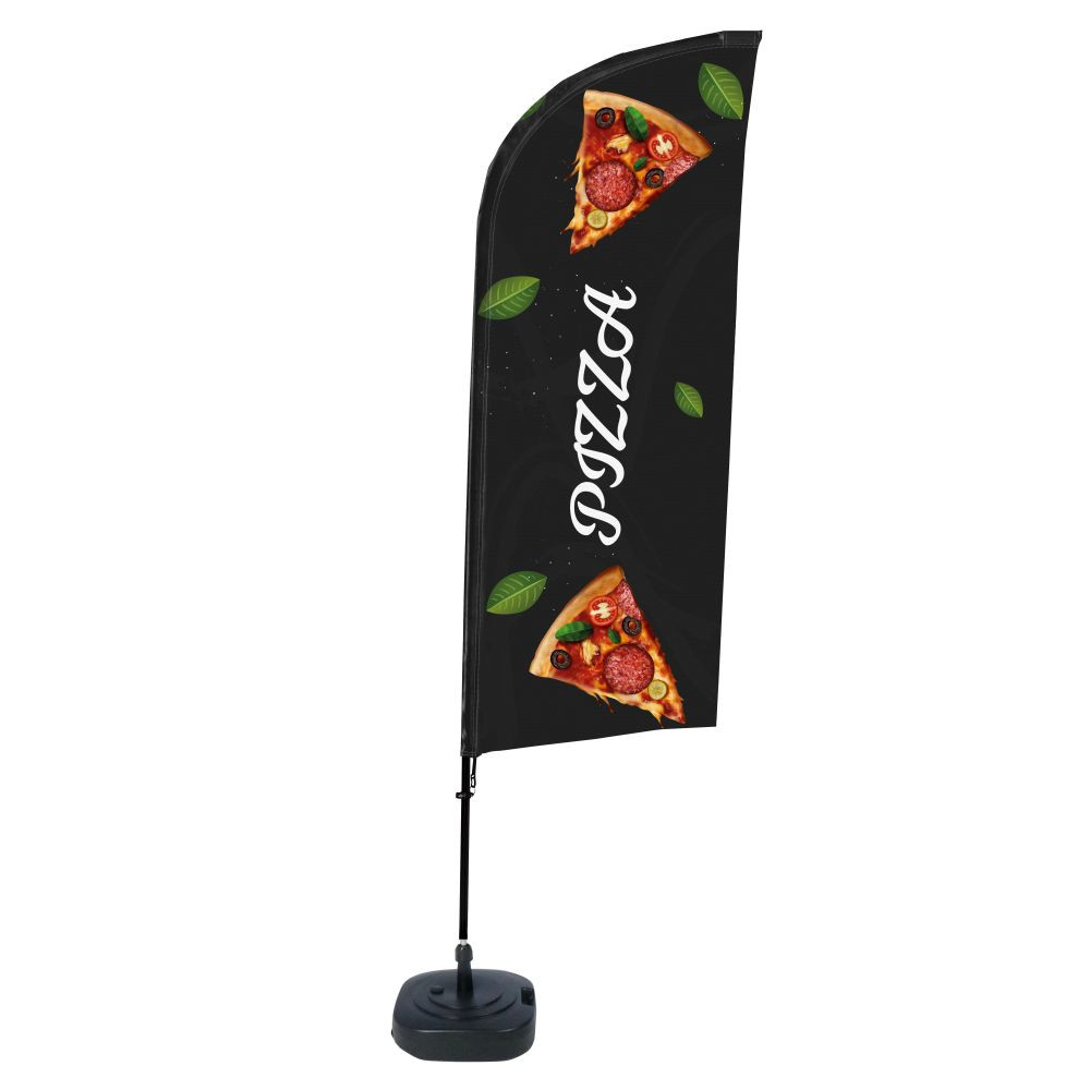 Beachflag Complete Set Pizza