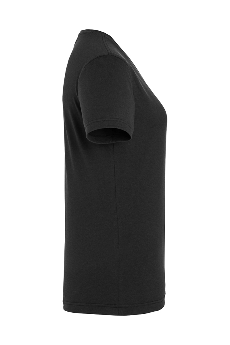 Damen Workwear T-Shirt Casual-Flair, aus nachhaltigem Material - Schwarz - M