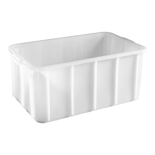 Stapelbehälter | Kunststoff | Weiß | 26(h)x65x37cm
