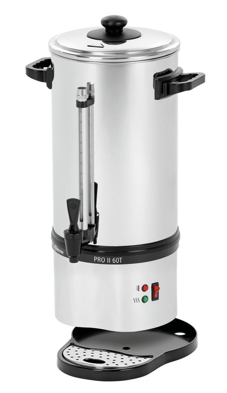 Percolator RVS - Met Kopjesstandaard - Ø220x(H)545mm - 72 Kopjes - 9 Liter