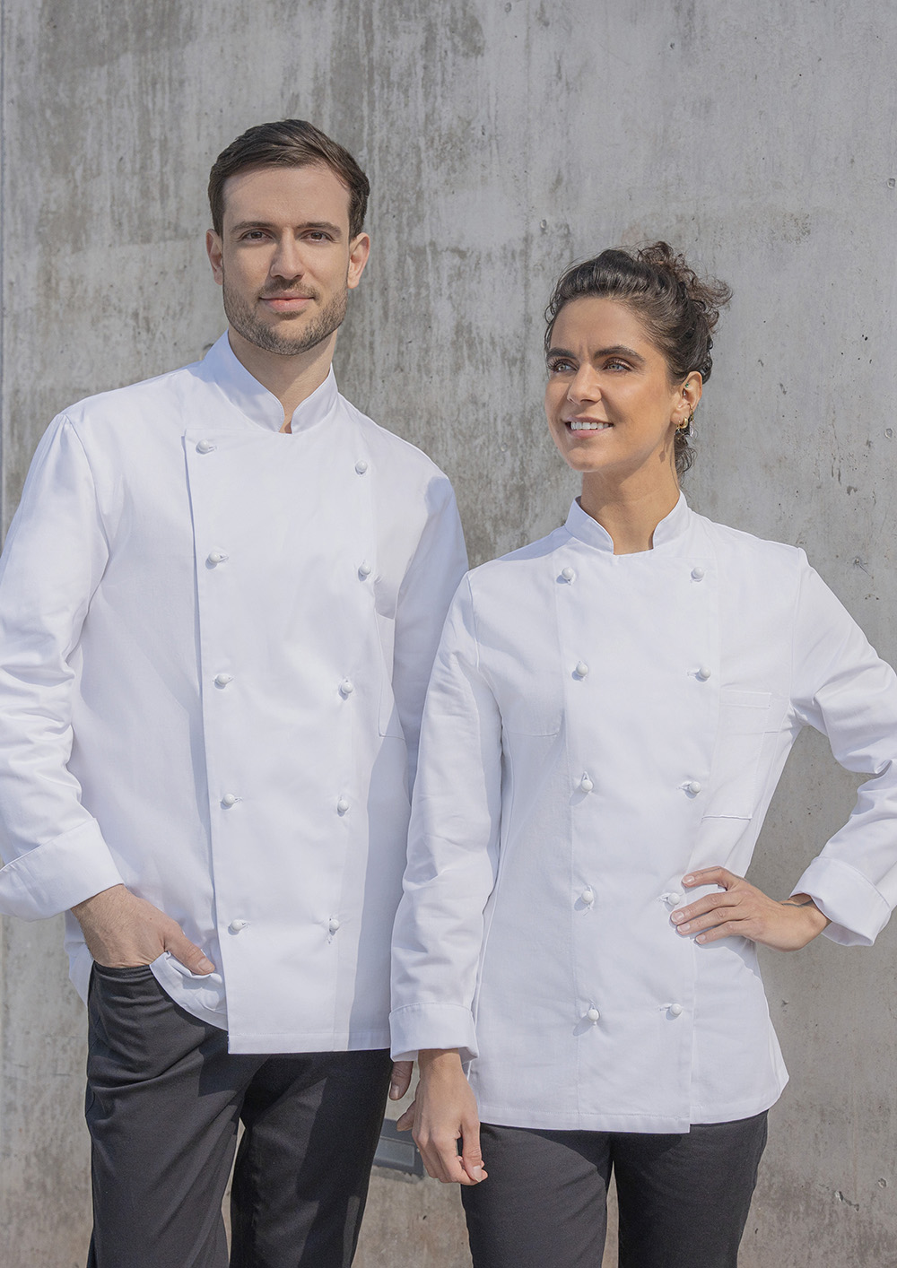 Veste de cuisine femme Agathe - Blanc - 42