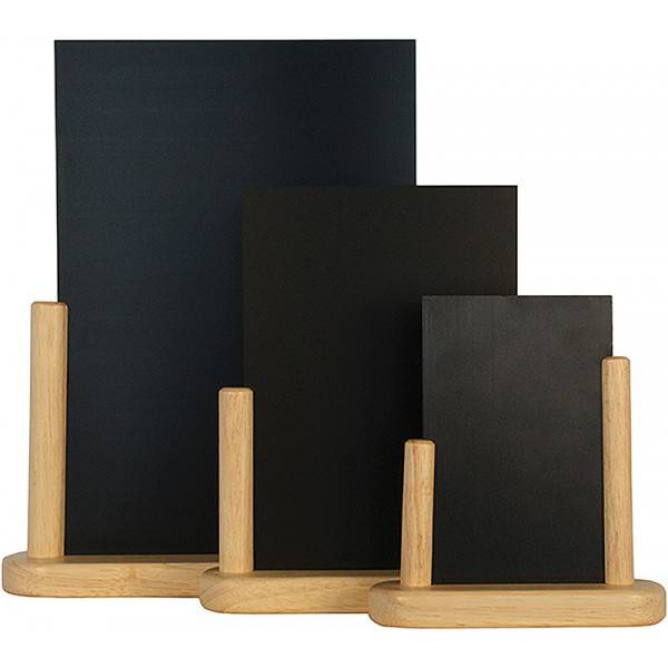Tafel krijtbord Elegant Blank - Beschikbaar in 3 Maten