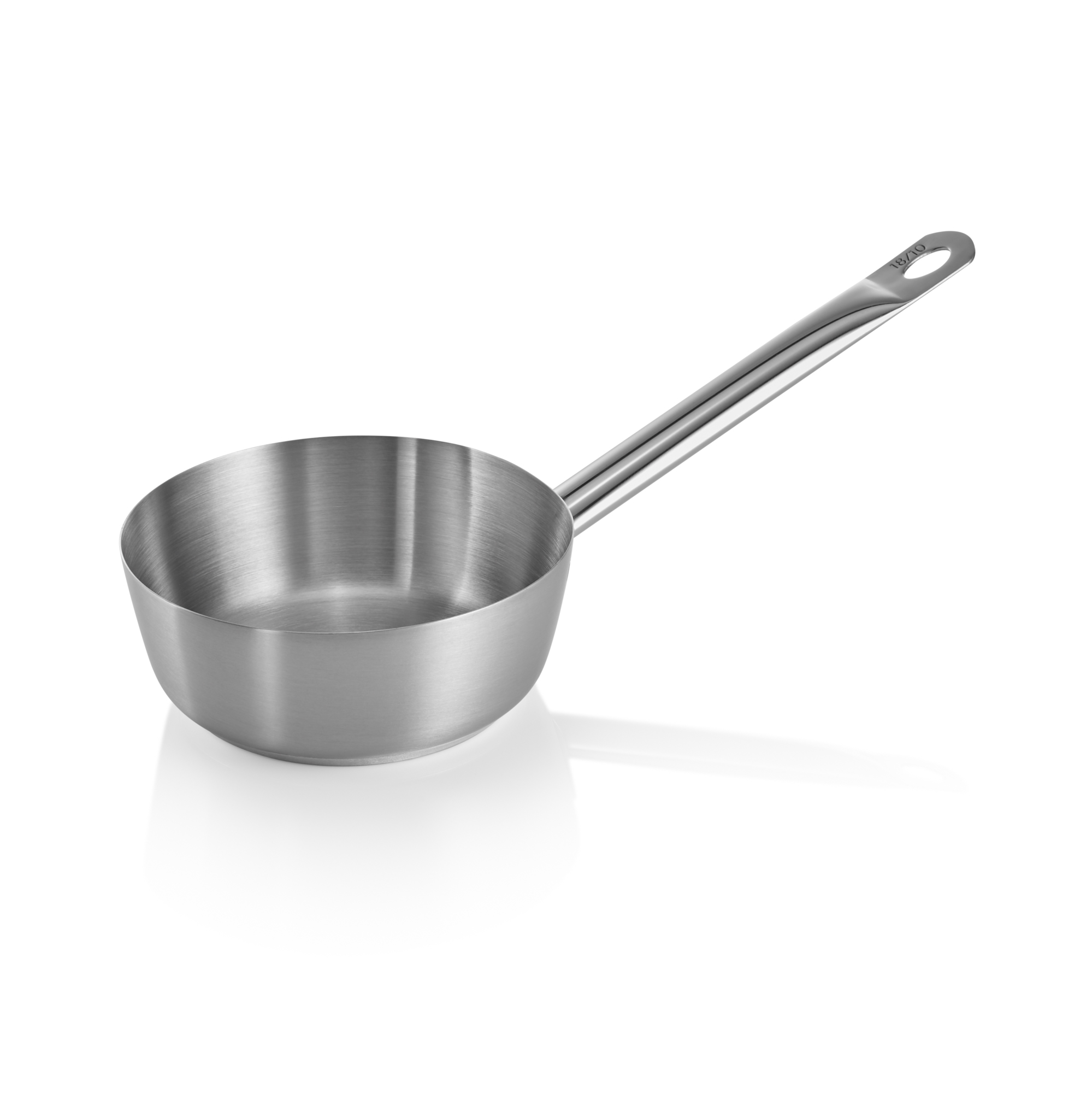 Sauteuse COOKWARE 21, Ø 16 cm, 1 ltr., mit glattem Rand, Chromnickelstahl 18/10