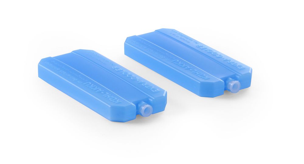 Roll-Top-Kühldisplay - doppelt - Dunkelgrau - 440x320x(H)440mm