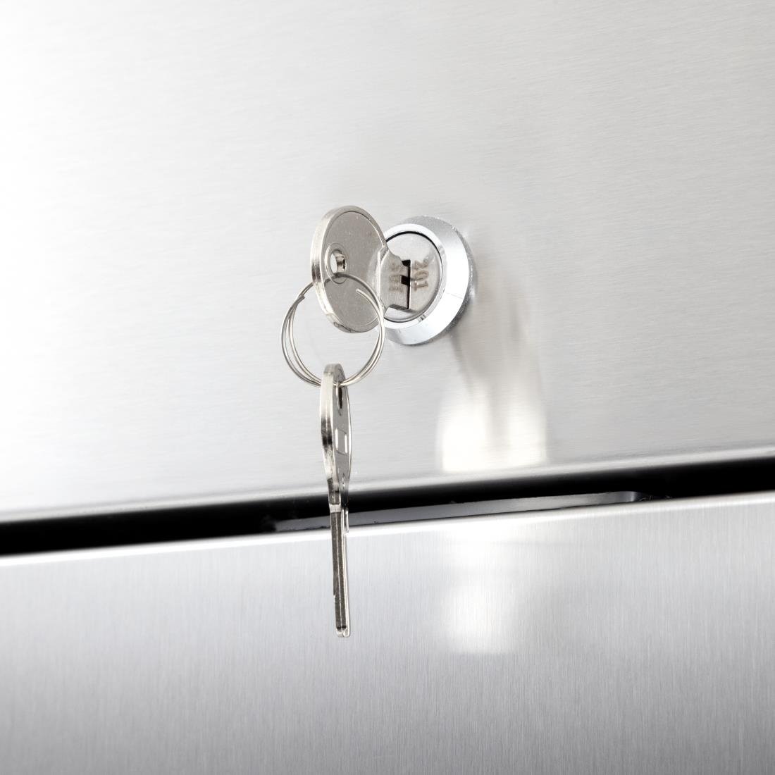 Polar U-Serie Energieeffizienter Doppeltür-Gefrierschrank 1400Ltr