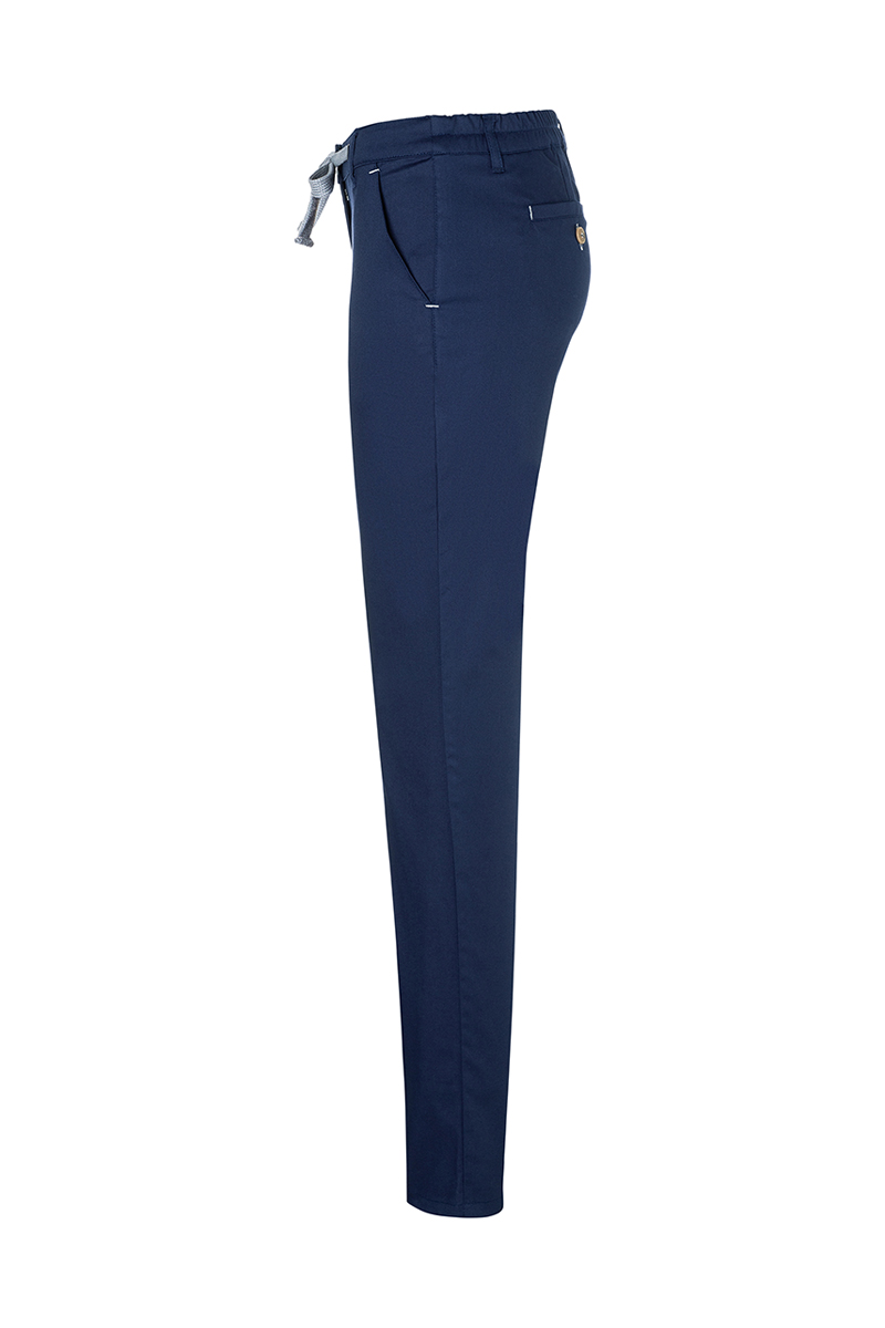 Dames Chino Broek Modern-Stretch - Marineblauw - 34