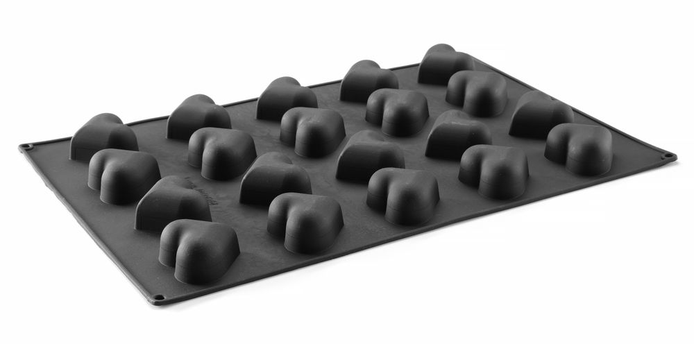 Moule en silicone COEUR - 570x375x(H)35mm