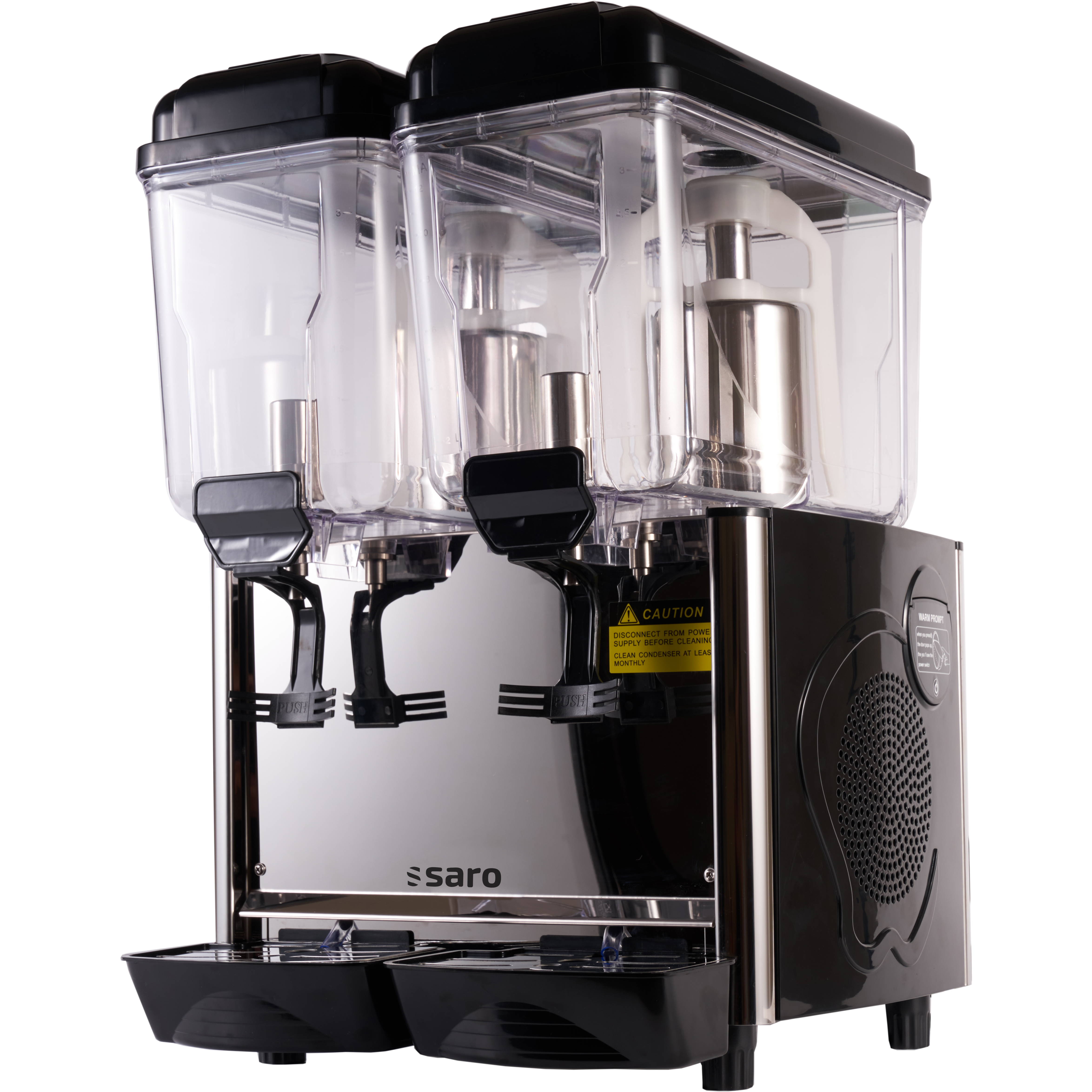 Distributeur de boissons froides SARO modèle COROLLA 2B - noir