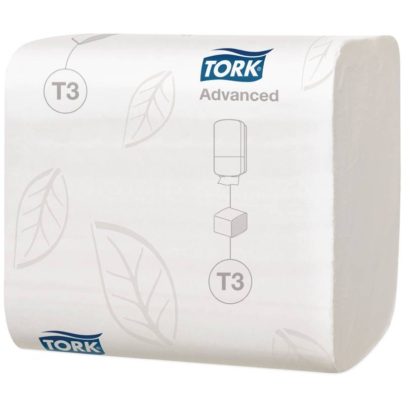 Toilettenpapier | Weiß | Geeignet für Spender Y037 | 30 Packungen