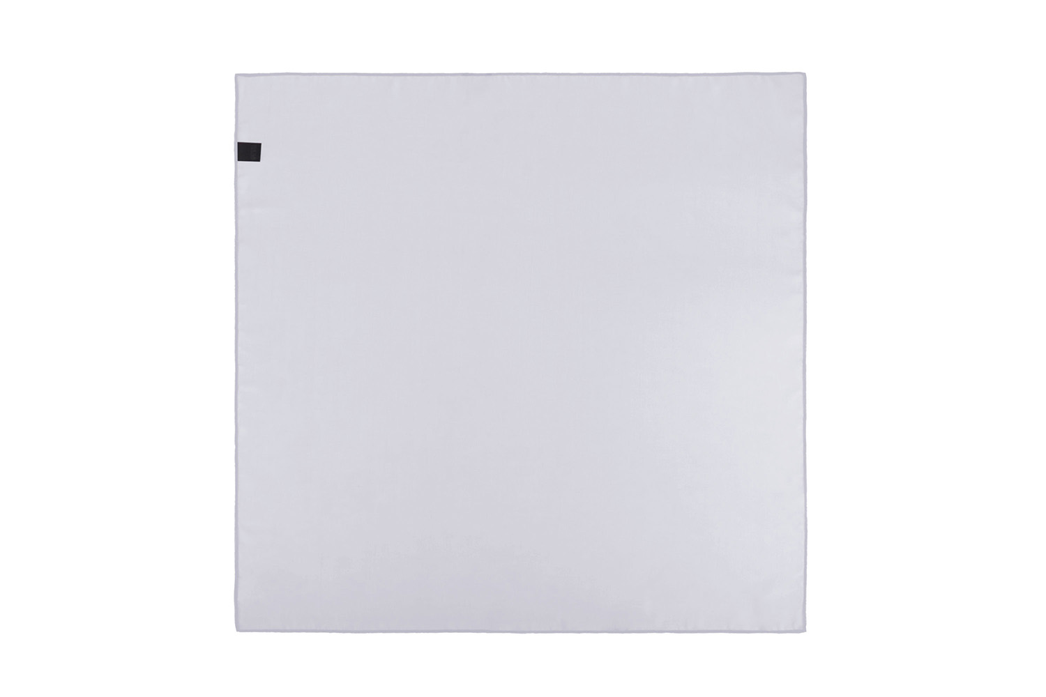 Foulard en mousseline Classic - Gris Clair