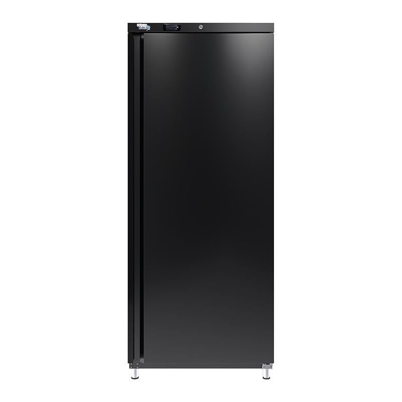 SOFRACOLD - Armoire réfrigérée noire - Porte pleine - Positive - 600 L - AE601PB