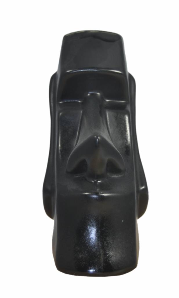 Moai zwart 17x9cm 550ml