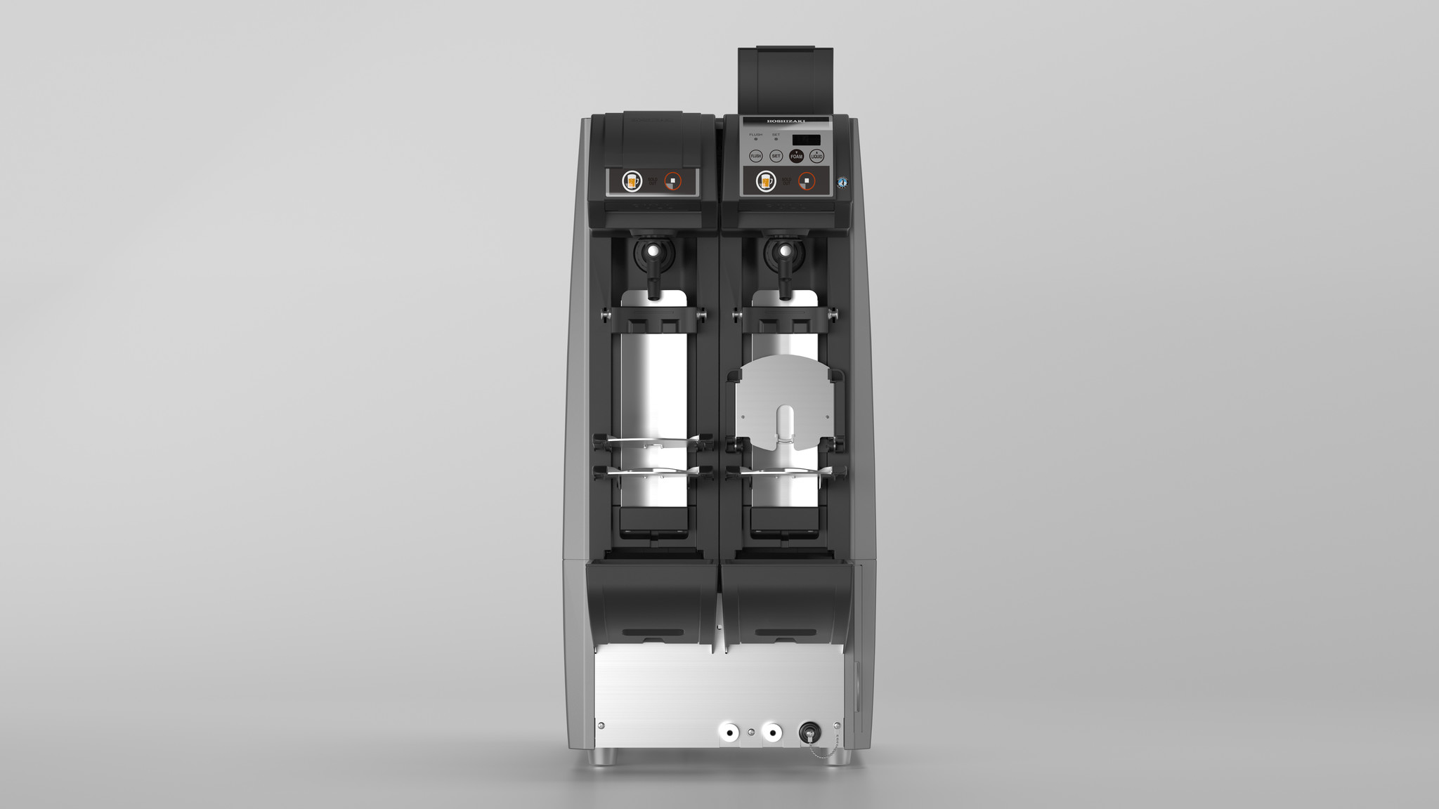 Distributeur automatique de bière pression Beermatic Dualtap | DBF-AS65WE-EU | Système de refroidissement interne