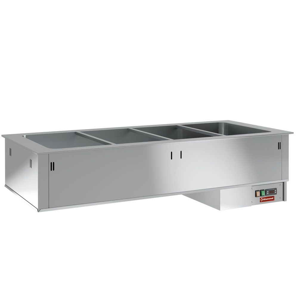 Drop-in Bain Marie Wanne 2x 1/1GN