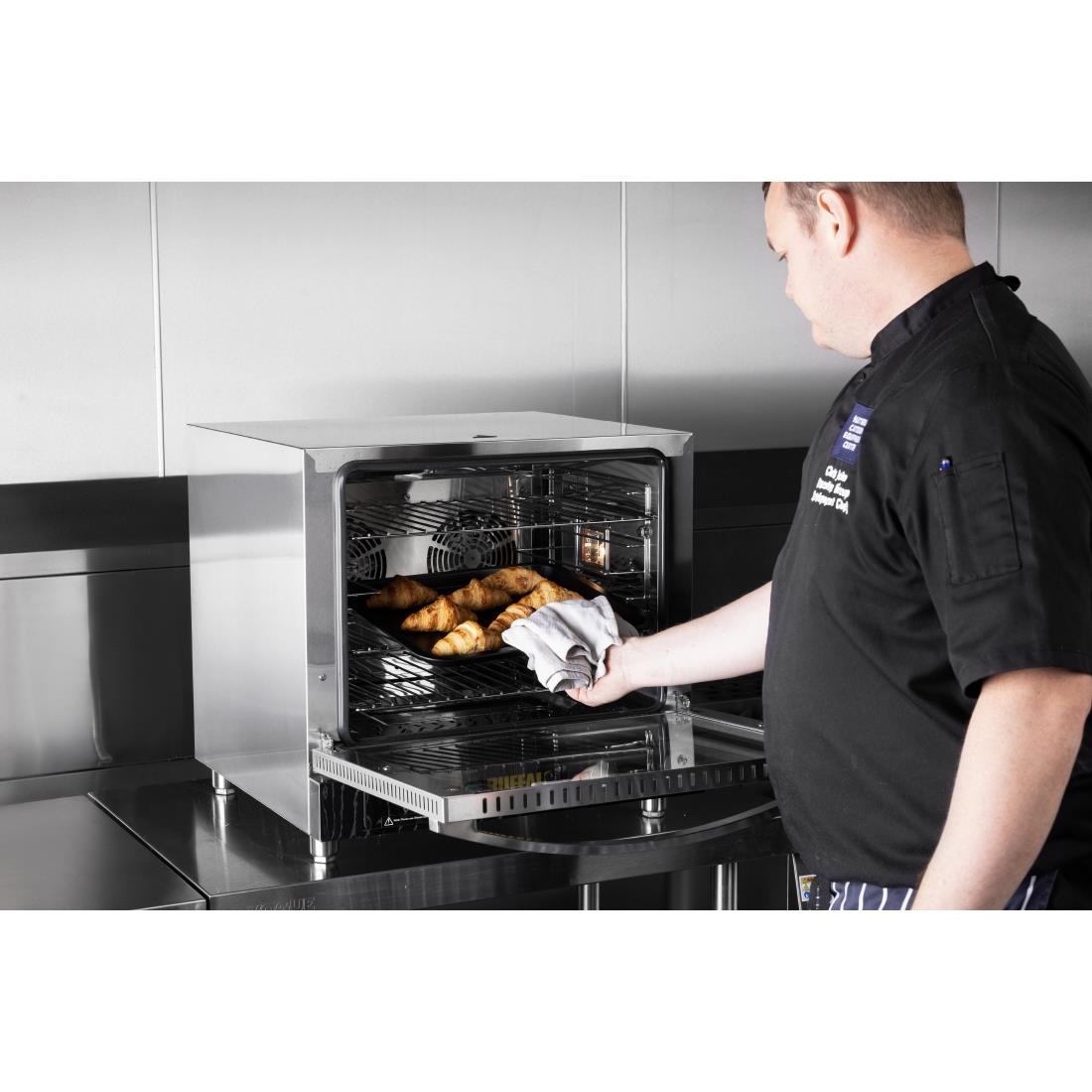 Four pâtissier à convection avec humidificateur Buffalo 66 L