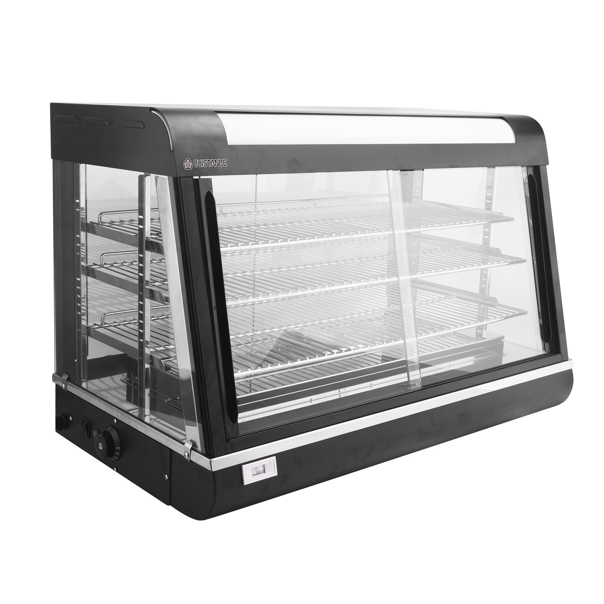 Vitrine Chauffante - 150 Litres - 1,84 kW - 900x480x590 mm