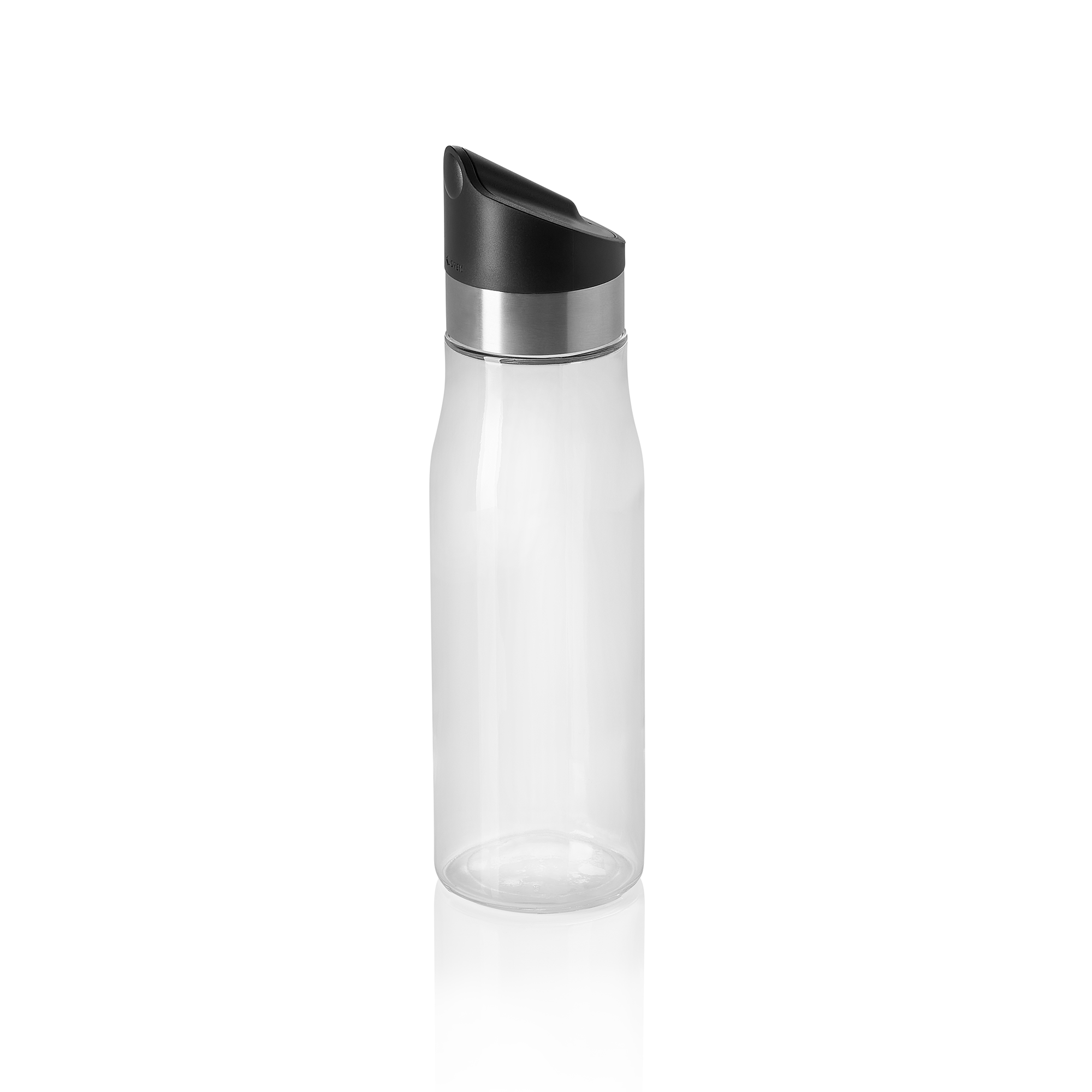 karaf met draaisluiting, 850 ml, Ø 7,5 cm, borosilicaatglas, ABS-kunststof, silicone