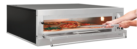 Four à Pizza Simple Électrique | 9 Pizzas Ø330mm | 400V | 12kW | 1310x1270x420(h)mm