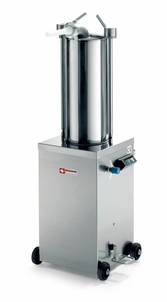 Vertikal hydraulischer Wurstfüller | 15 Liter | 0,7 PS  | 490x700x(h)1200mm