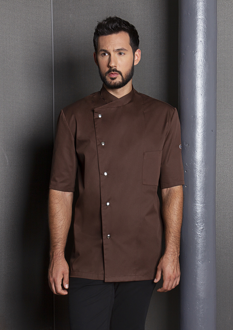 Veste de cuisine Gustav - Brun Clair - 50