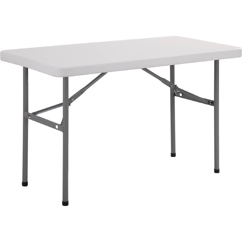Table Rectangulaire Pliante | Grise | 1220x607x740(h)mm