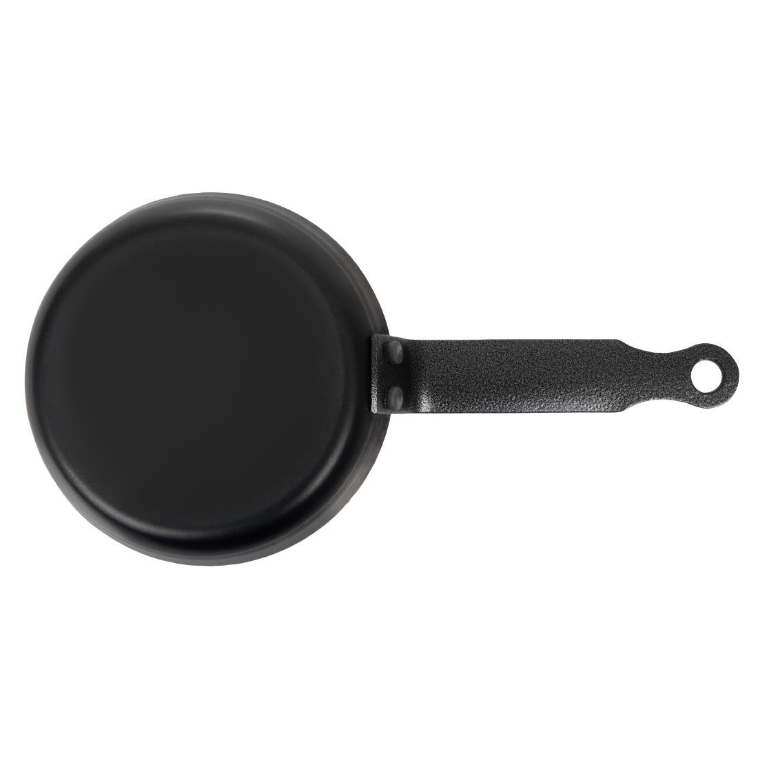 Poêle à blinis en tôle dacier bleuie De Buyer 12 cm
