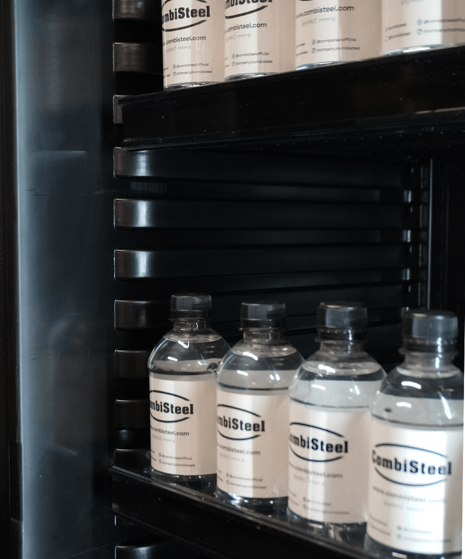 Drankenkoelkast 1 Glasdeur Zwart Sve-450 Bl