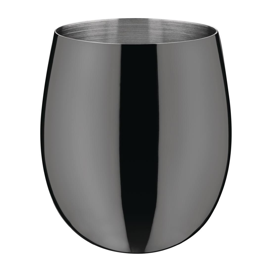 RVS met Titanium Cocktailbeker | 34cl | Zwart Model | Ø68x(H)92mm