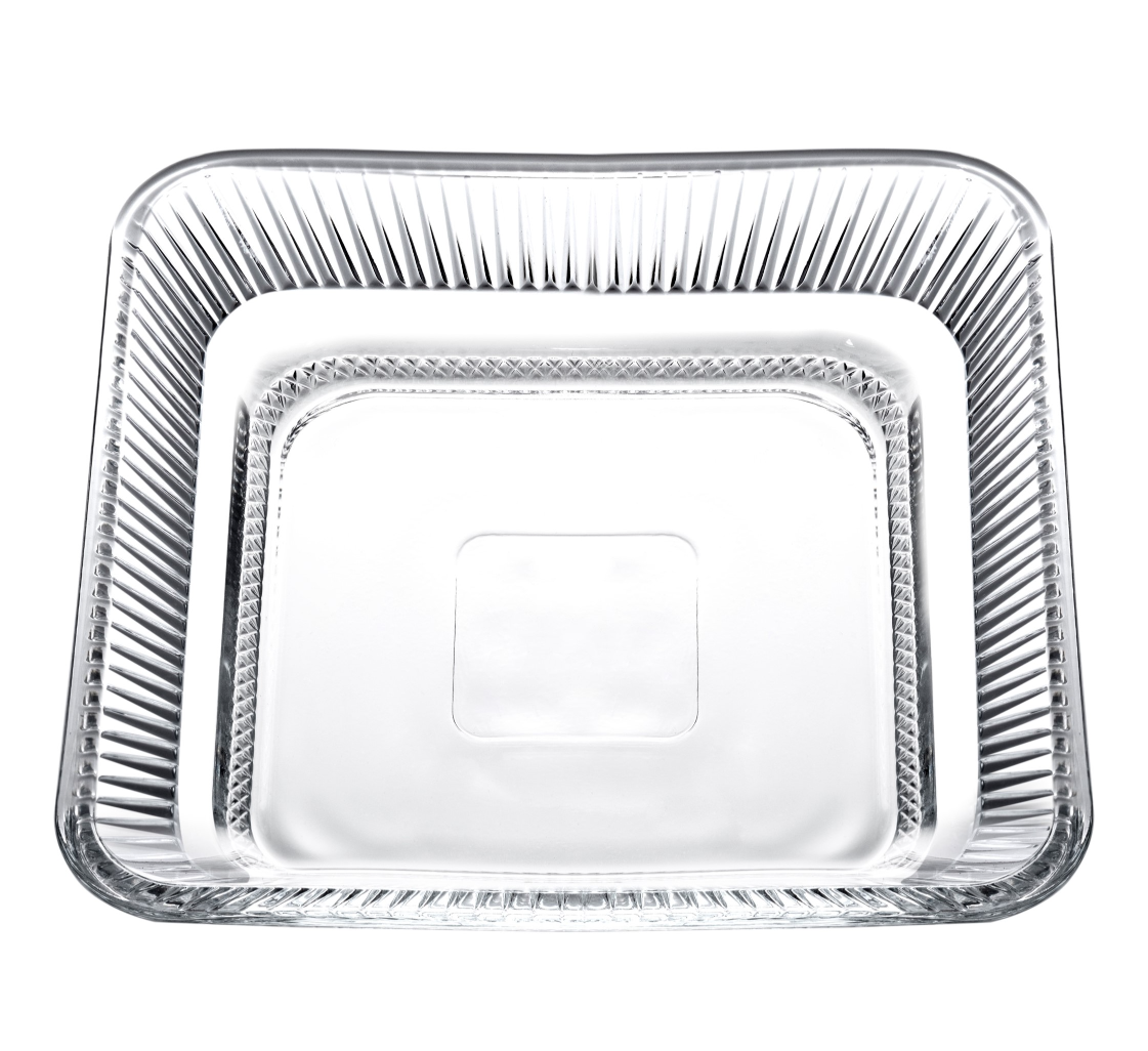 Bord Elysia 15 x 15 cm Glas