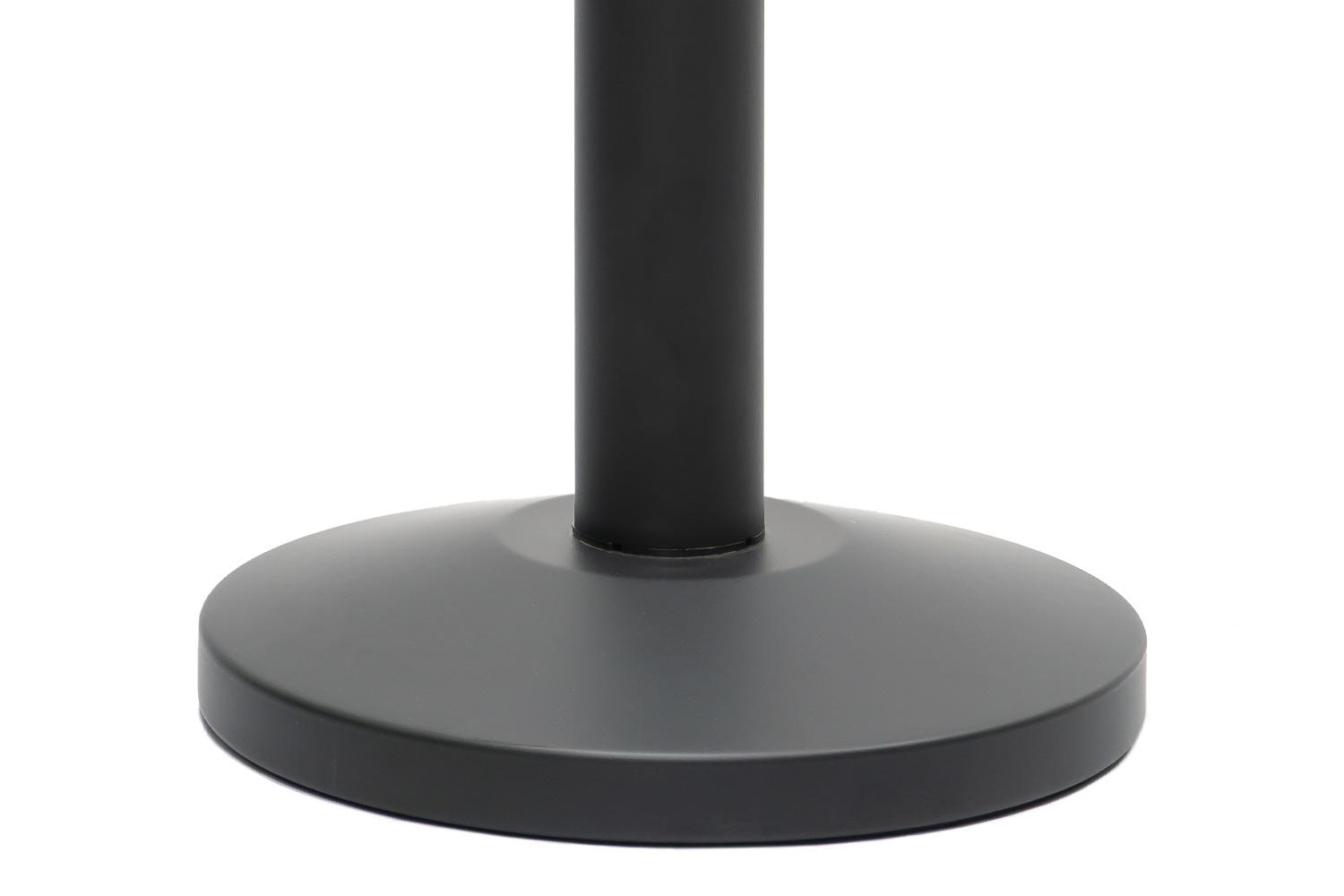 Zwarte Afzetpaal met Trekband Groen