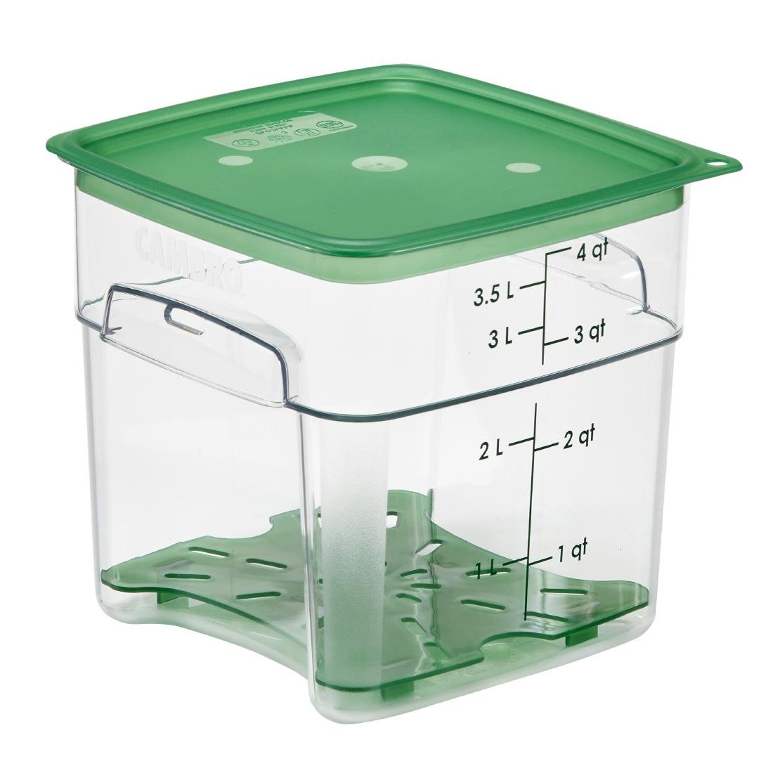 Cambro FreshPro Camsquare Lebensmittelbehälter 3.8Ltr Cambro FreshPro Camsquare Lebensmittelbehälter 3.8Ltr