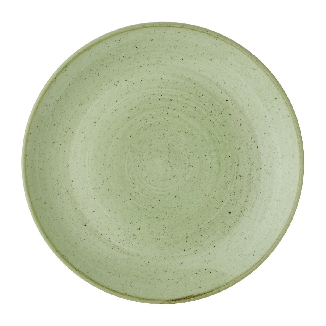 Churchill Stonecast Sage Green coupe borden 260mm (Pak van 12)