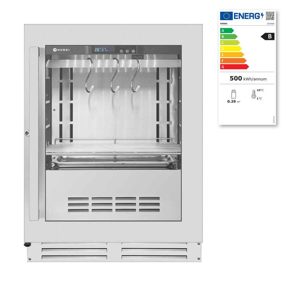 Armoire de maturation à viande, sous le comptoir, HENDI, 98L