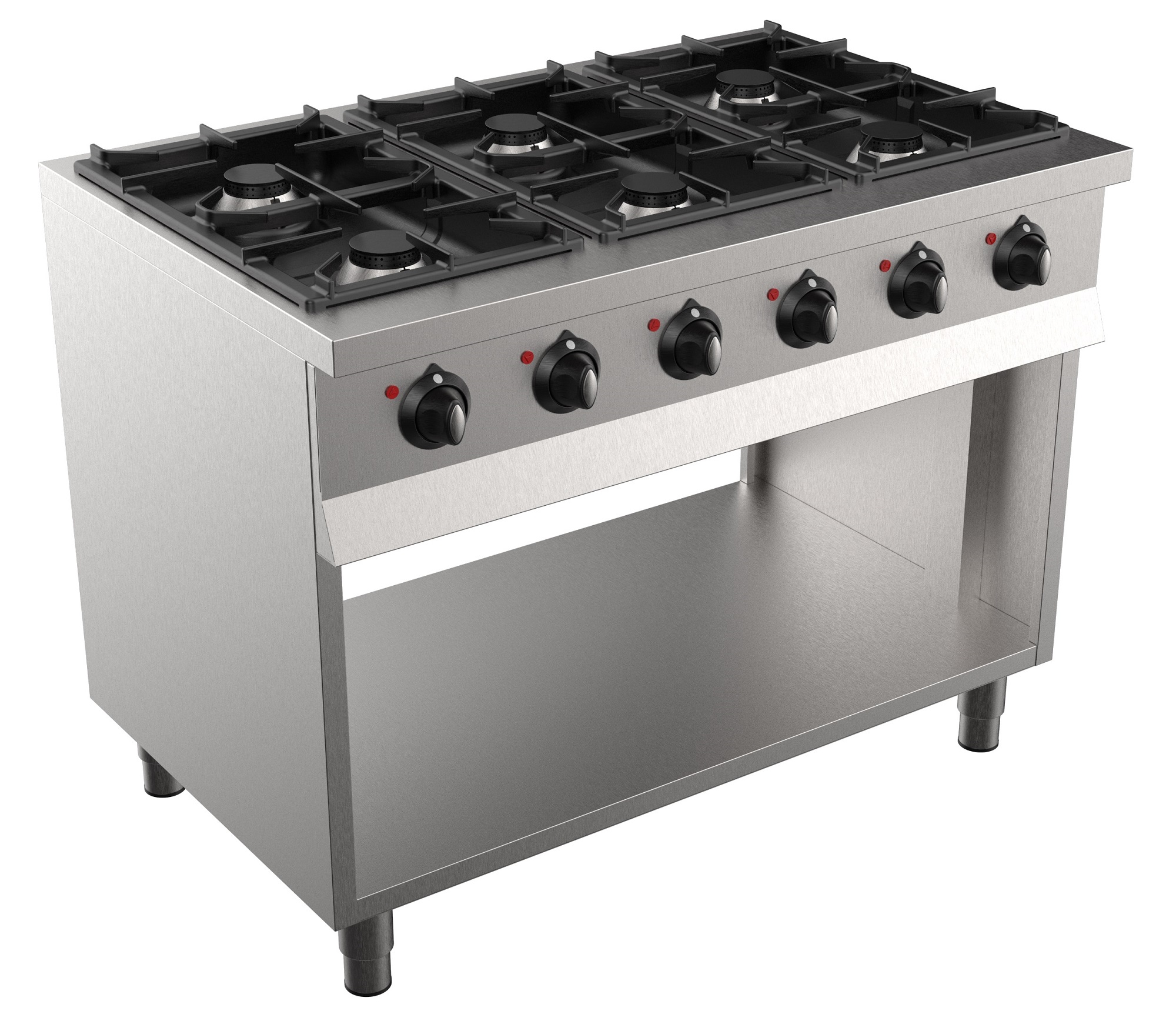 BASE 700 GASKOOKTAFEL 6 BR.