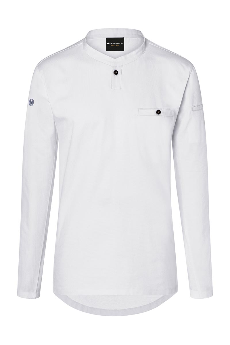 Performance Werkshirt Met Lange Mouwen - Wit - S