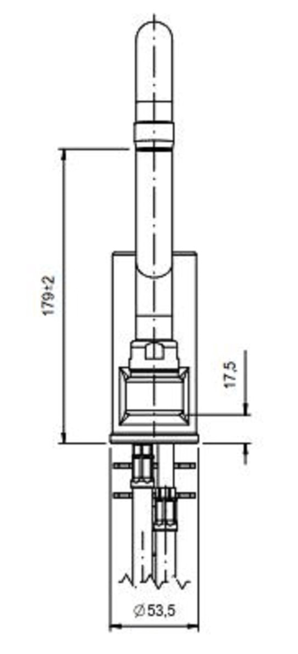 Mitigeur monotrou professionnel 200