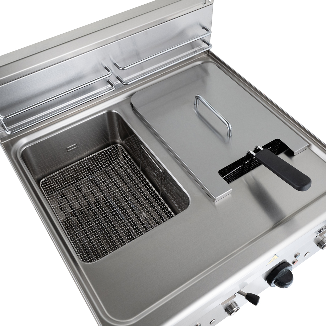 Elektrische friteuse Serie 600 - 60/60 - 8+8 Liter tafelmodel - 18 kW