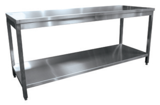Table Centrale Démontable en Inox | L-1000 x P-700mm