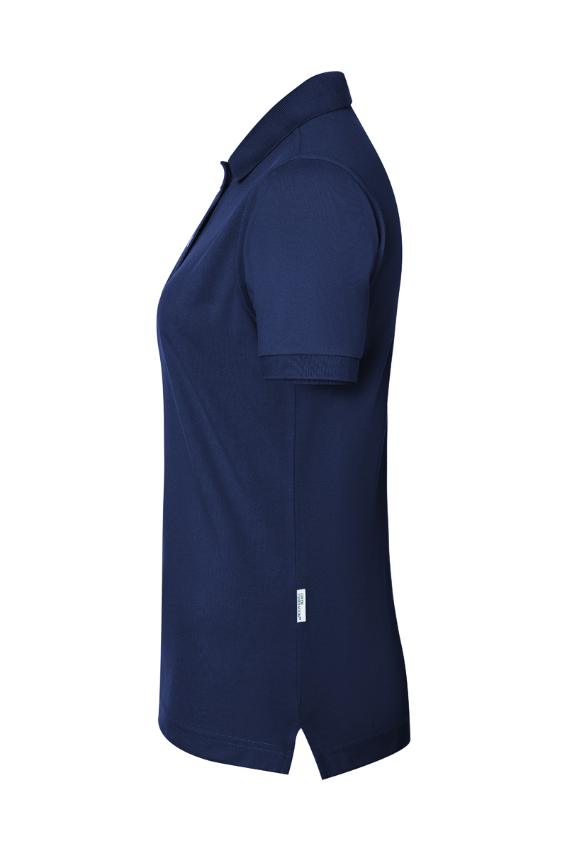 Damespolo Met Moderne Uitstraling, Gemaakt Van Duurzaam Materiaal - Marineblauw - S