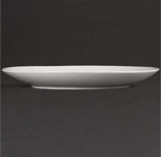 Assiette Coupe Blanche - Olympia - 230mm - 12 Pièces