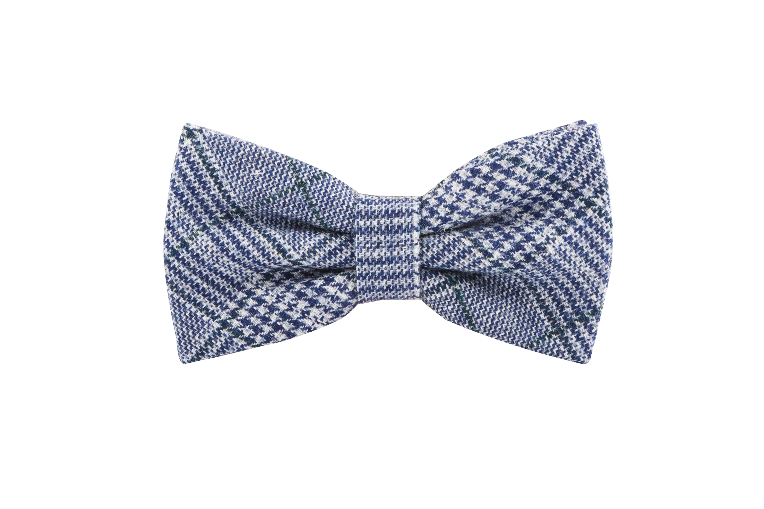 Nœud papillon Urban-Glencheck - Marine
