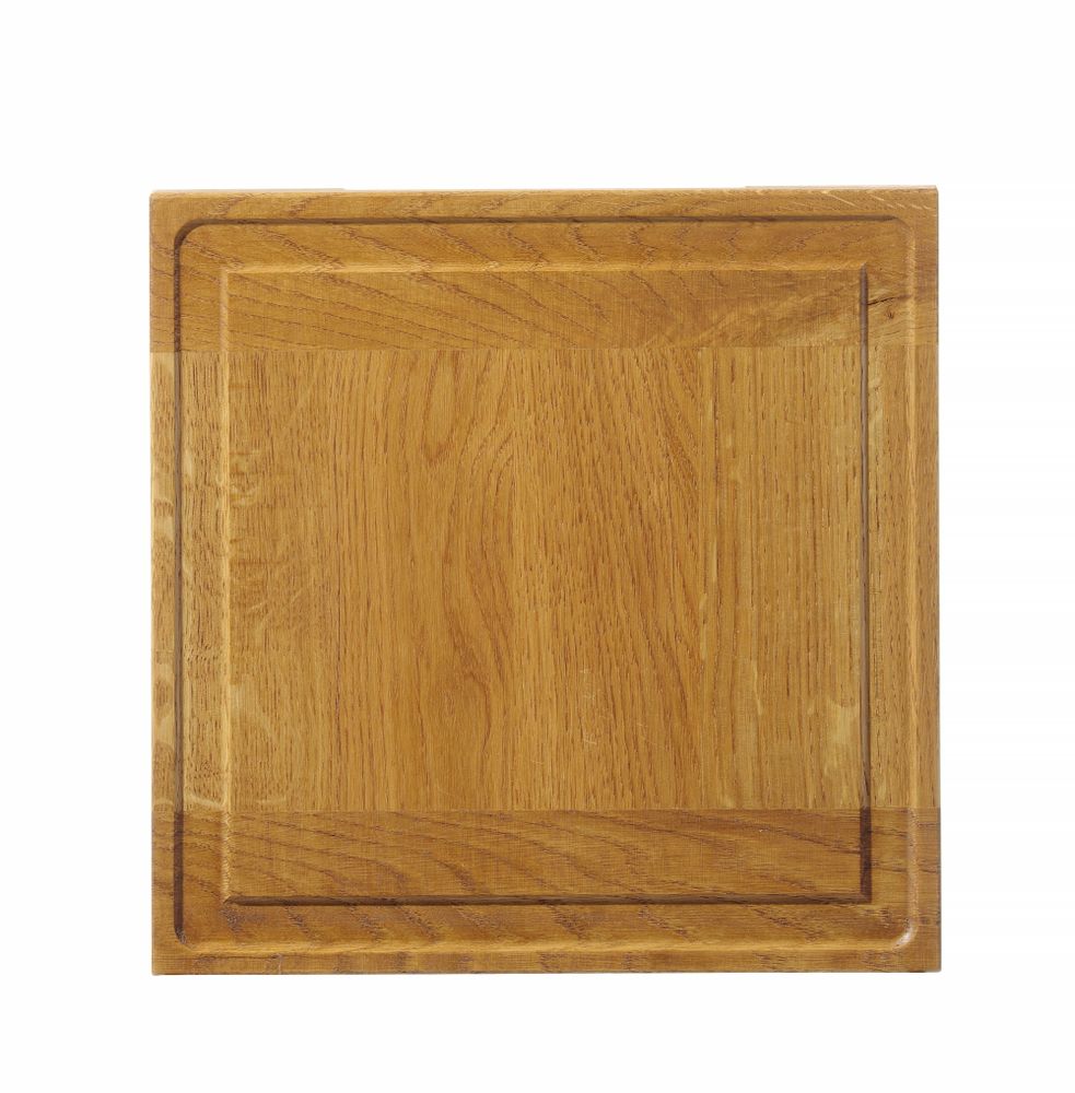 Planche de présentation en chêne 270x270x(H)20mm