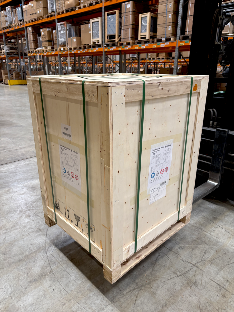 Gasfornuis ECO met open onderstel - 28,8 kW - 4 branders