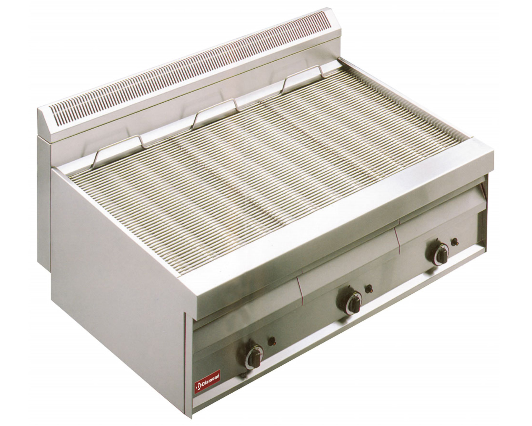 Modèle table à gaz grill vapeur - 1195x700x (h) 610mm