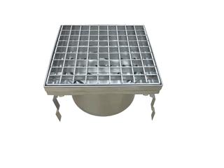 Bodenablauf - Edelstahl - 200x200x(h)180mm