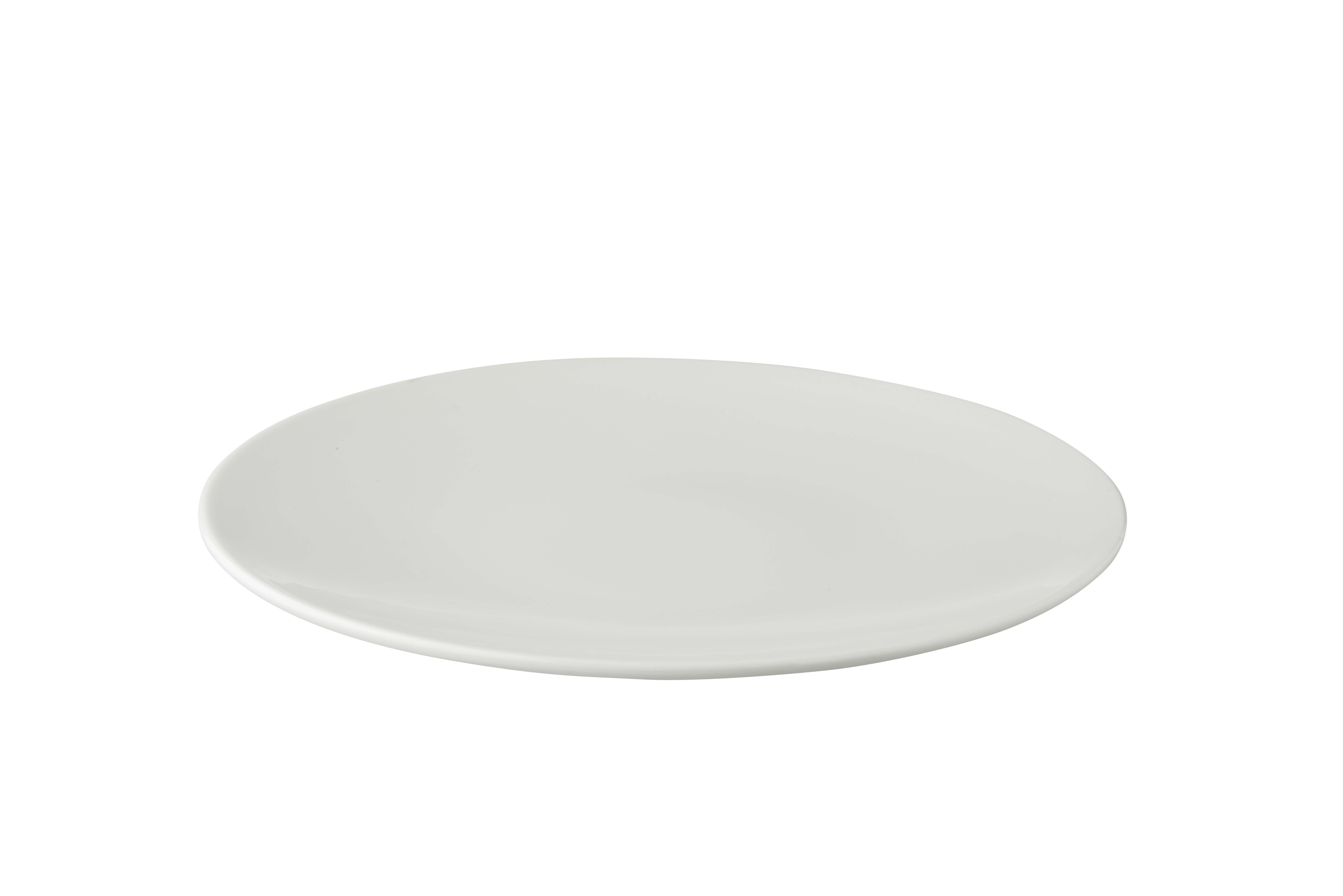 Bord coupe White Delight 27 cm Wit Porselein