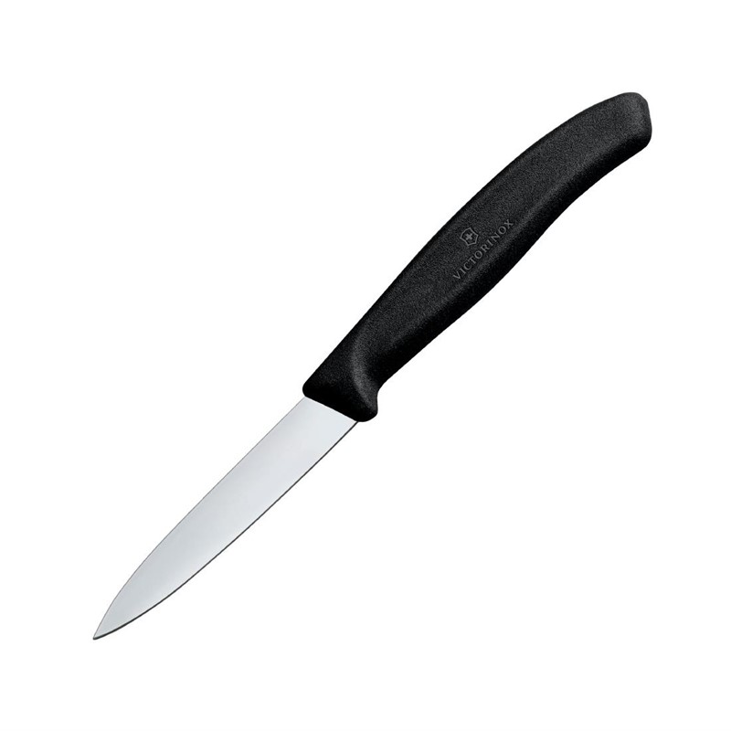 Couteau d'office Victorinox Noir 80mm