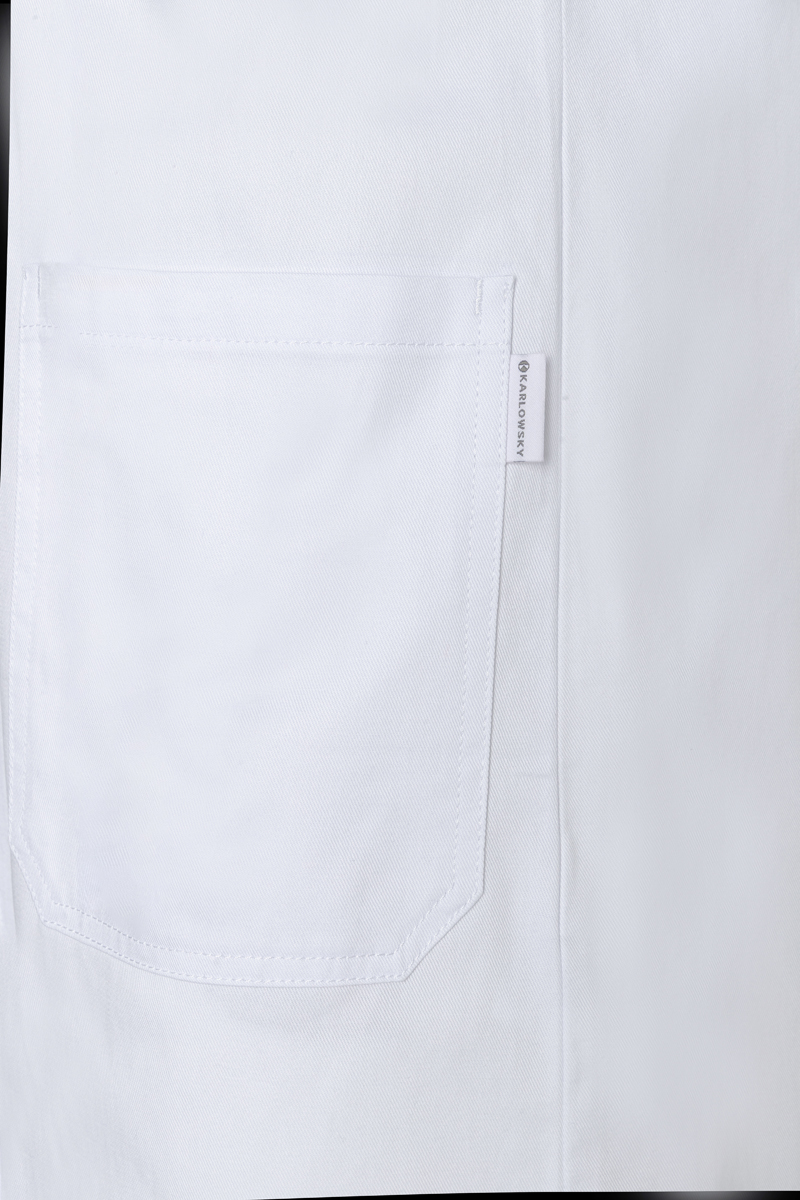 Blouse médicale et de laboratoire pour homme Classic-Shape avec col à revers - Blanc - 44